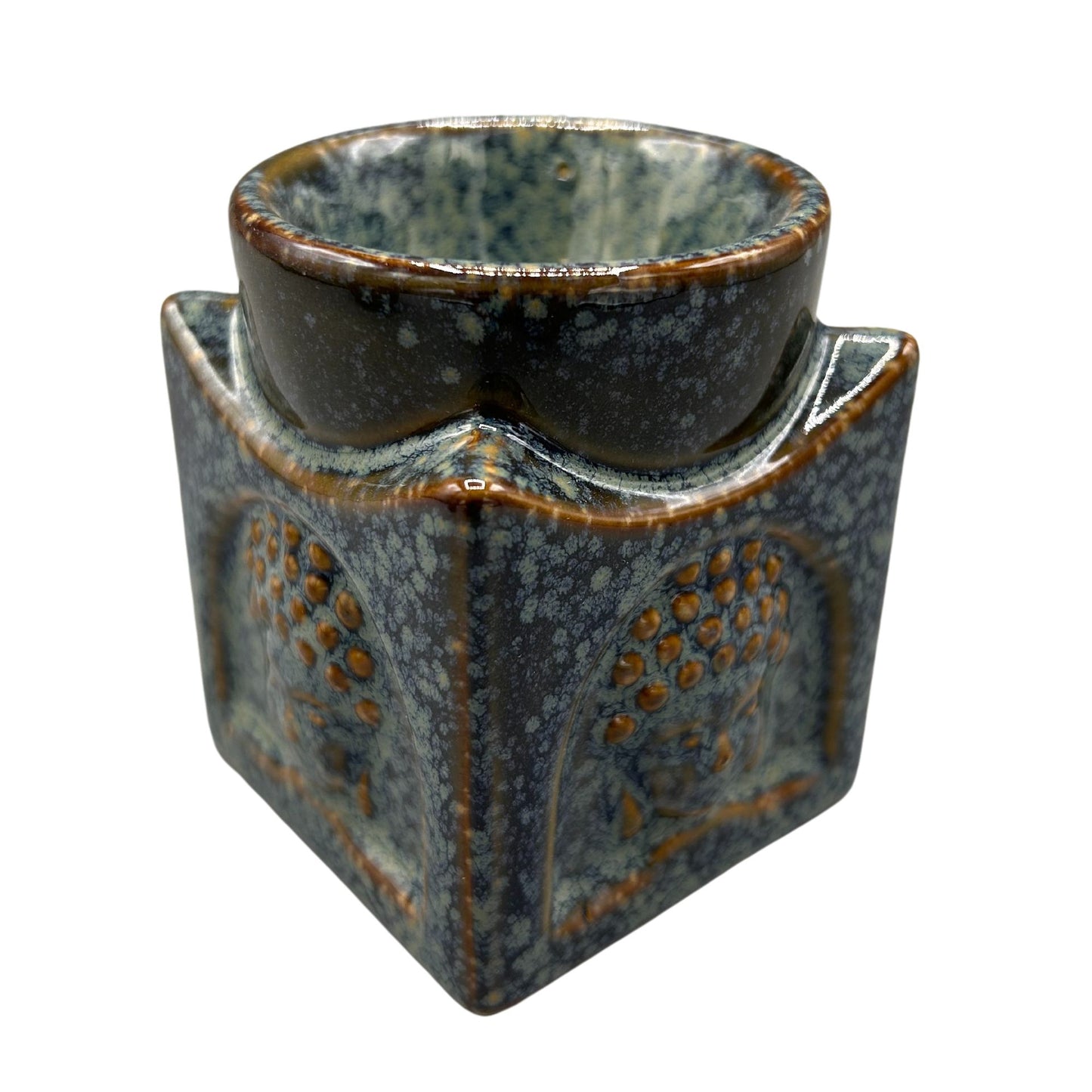 Cremador de Buda Quadrat - Blau Pols