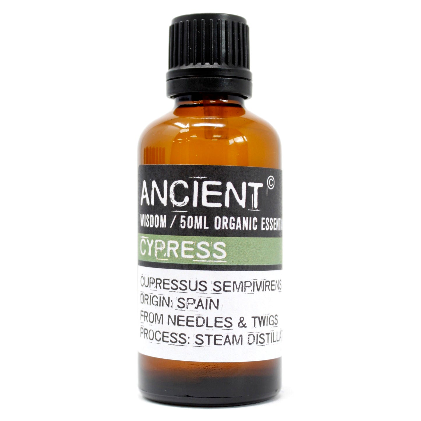 Aceite Esencial Orgánico de Ciprés (50ml): Perfecto para el cuidado muscular, respiratorio y emocional.