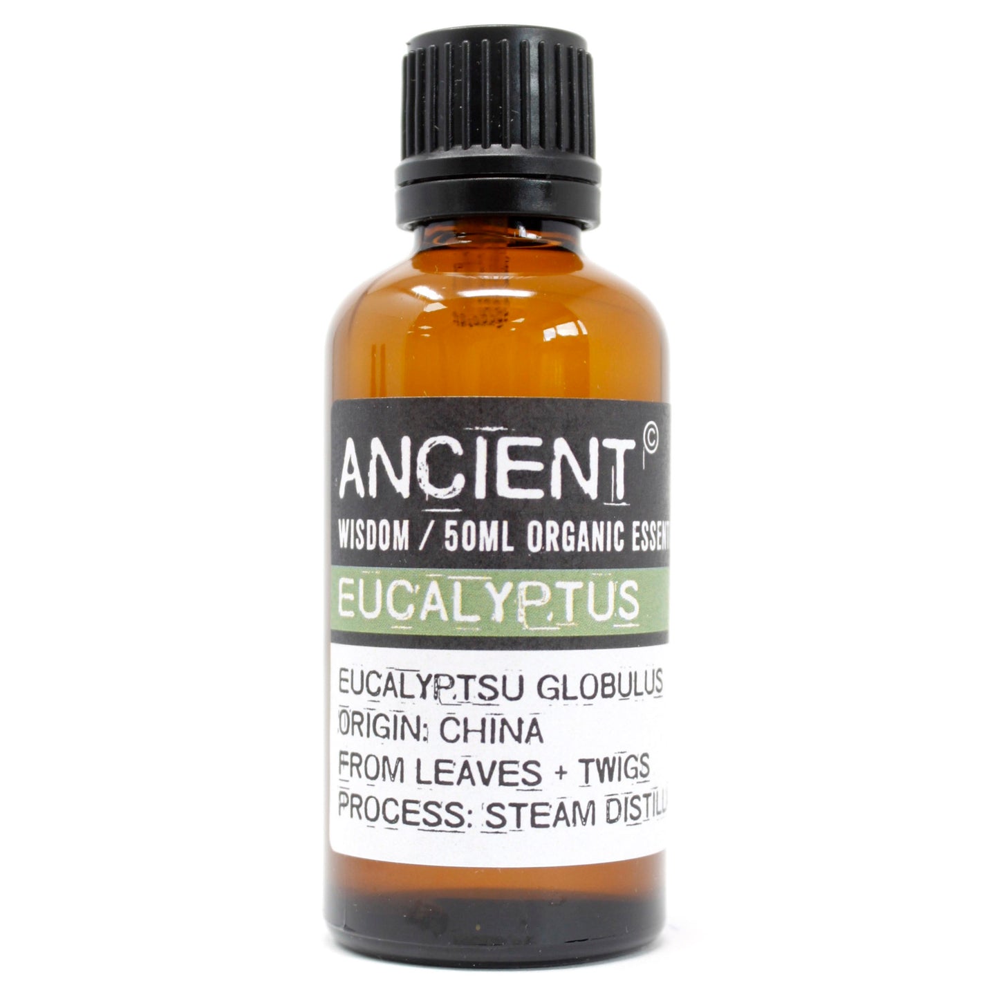 Aceite Esencial Orgánico de Eucalipto (50ml): Perfecto para baños, masajes y purificación del ambiente.