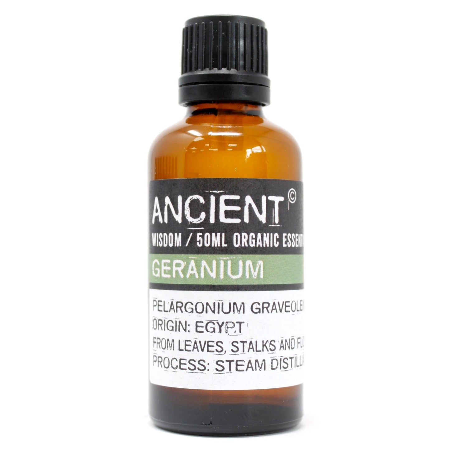Aceite Esencial Orgánico de Geranio (50ml): Perfecto para el cuidado facial, masajes relajantes y un ambiente relajante en el hogar.