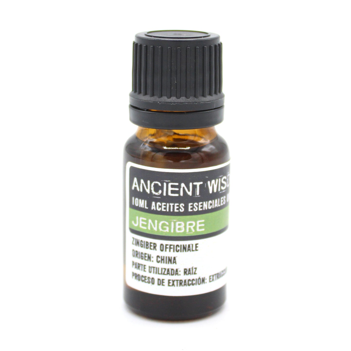Aceite Esencial Orgánico de Jengibre (10ml): Energizante y alivia problemas digestivos y náuseas.