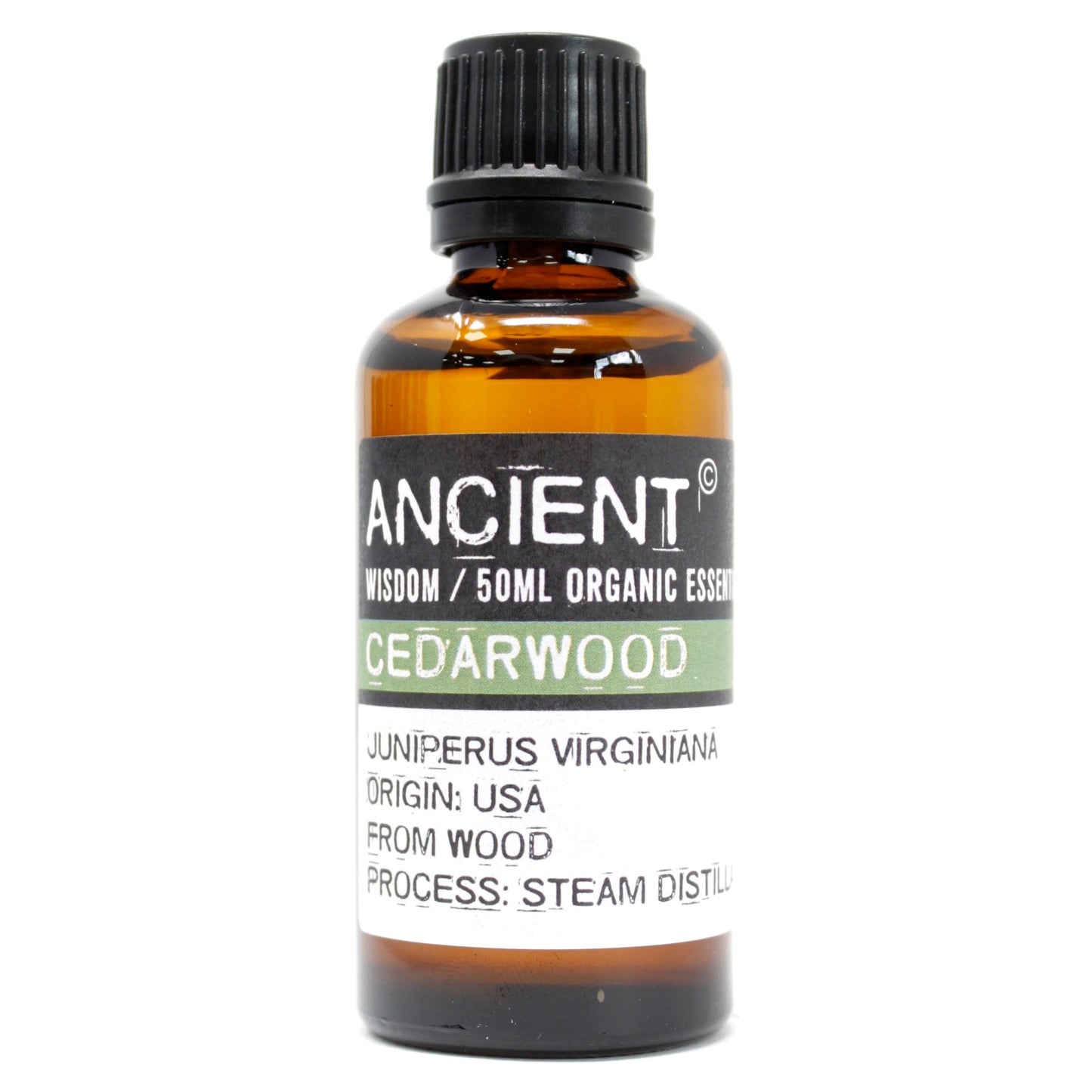 Aceite Esencial Orgánico de Cedro (50ml): Propiedades antisépticas y tonificantes para una piel y bienestar natural.