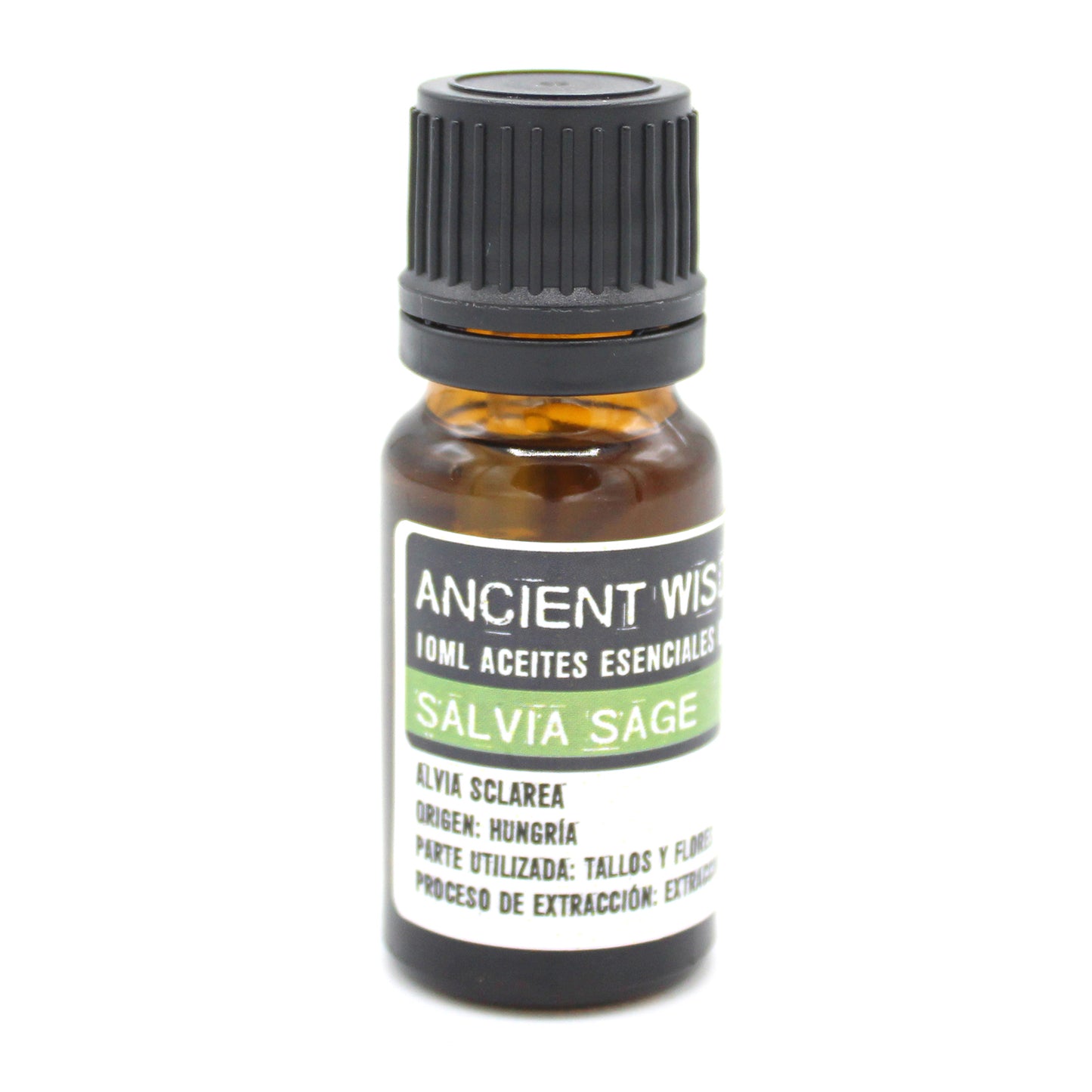 Aceite Esencial Orgánico de Sabio Clary (10ml): Bienestar hormonal y relajación mental.