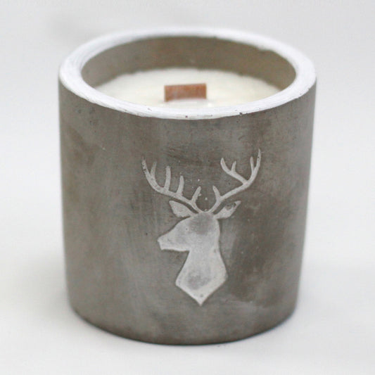 Medium Pot - Stag Head - Whiskey and Woodsmoke