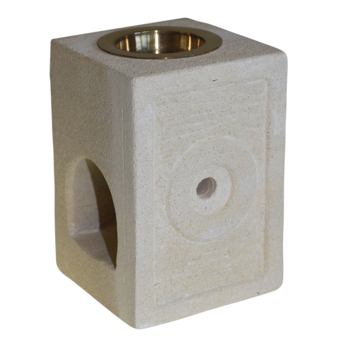 Stone Oil Burner - Square