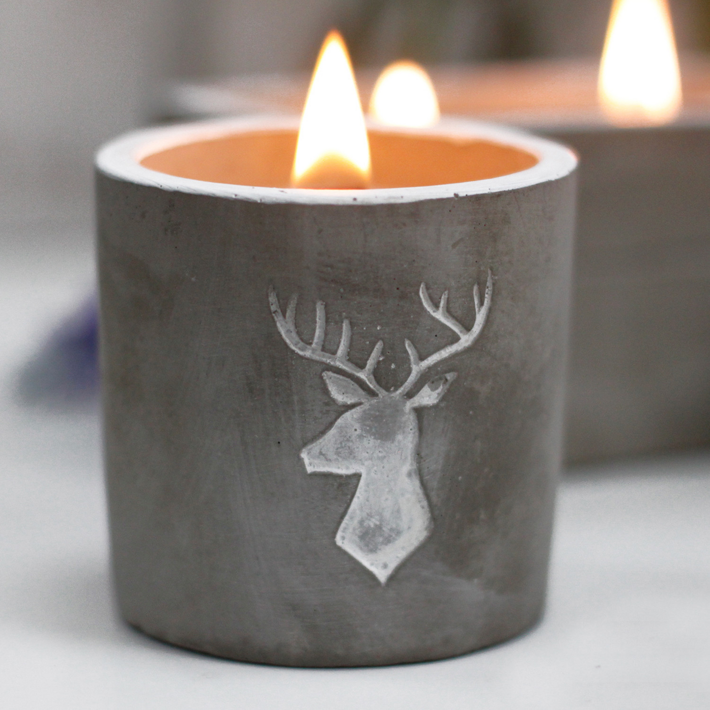 Medium Pot - Stag Head - Whiskey and Woodsmoke