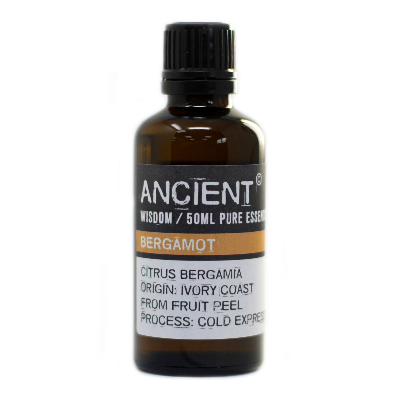 Aceite Esencial de Bergamota (50ml): aroma cítrico y bienestar en cada gota.