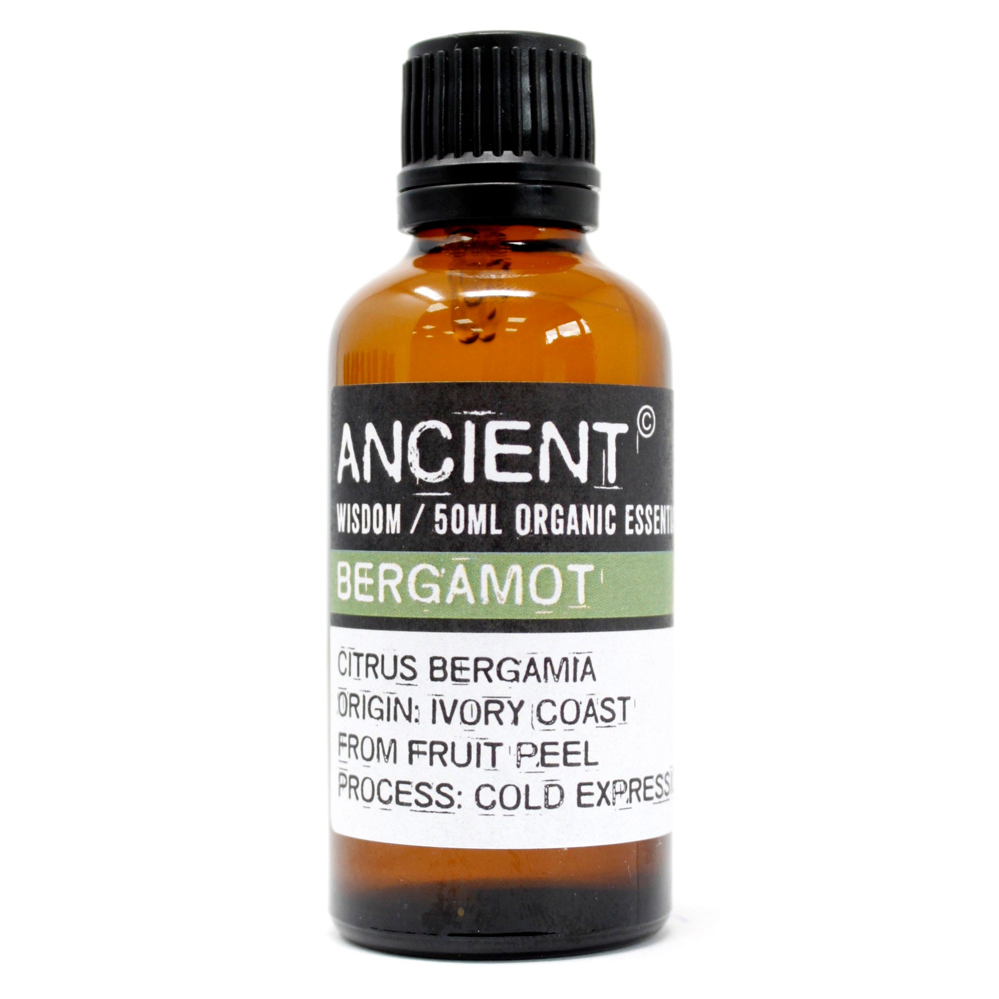 Aceite Esencial Orgánico de Bergamota (50ml): Perfecto para aromaterapia, masajes y cuidado de la piel.