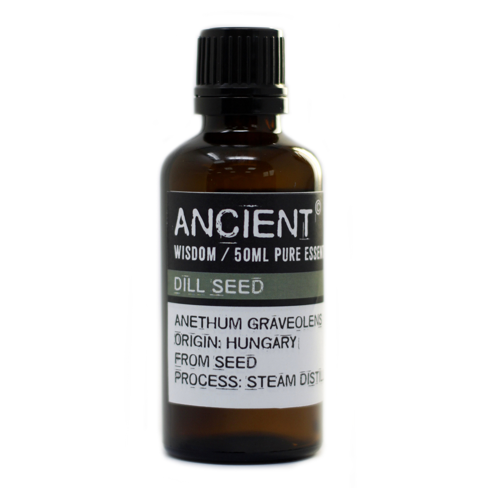 Aceite Esencial de Eneldo 100% Puro (50ml): bienestar físico y emocional con aroma herbal y terapéutico.