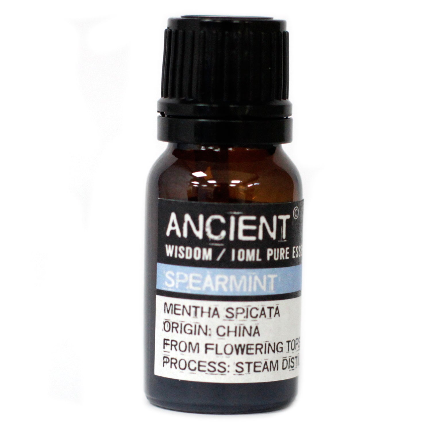 Aceite Esencial de Hierbabuena (10ml): Refrescante y energizante, ideal para revitalizar y aliviar dolencias comunes.