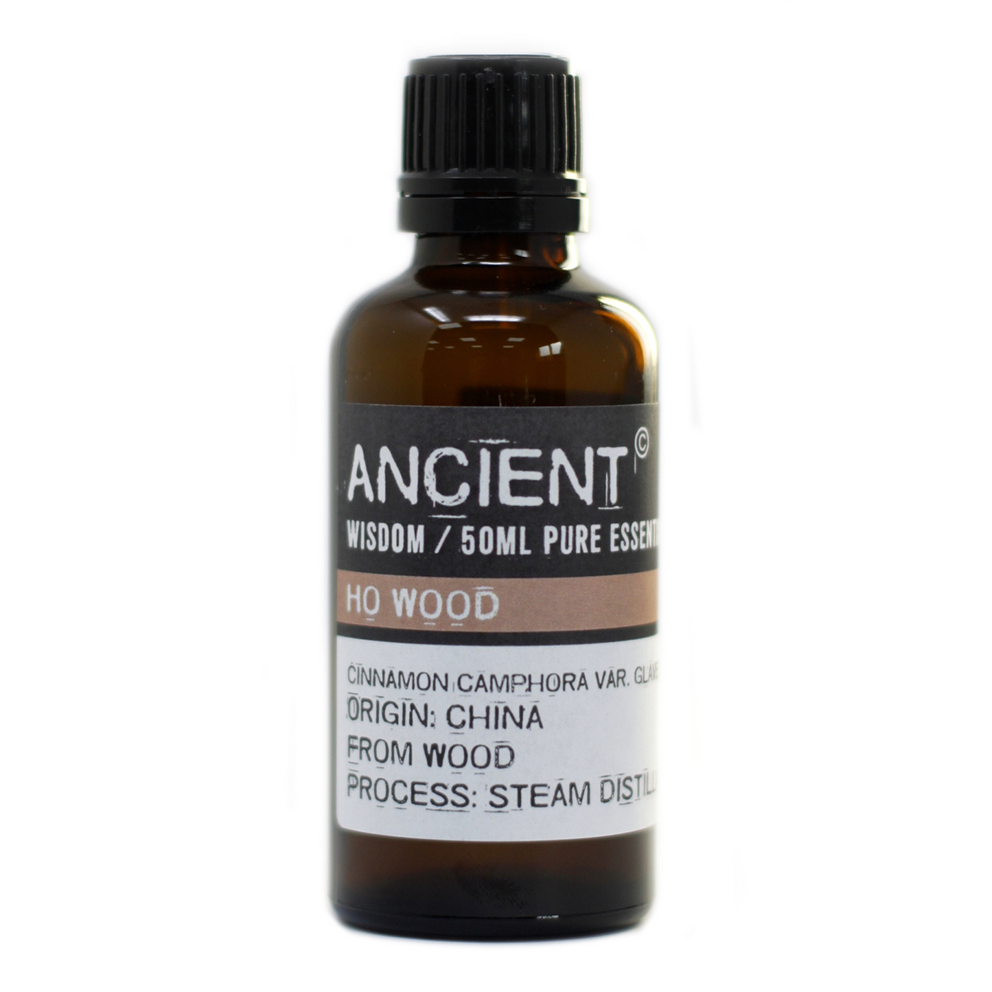 Aceite Esencial de Ho Wood (50ml): Alto contenido en linalol, perfecto para el descanso y el cuidado de la piel.