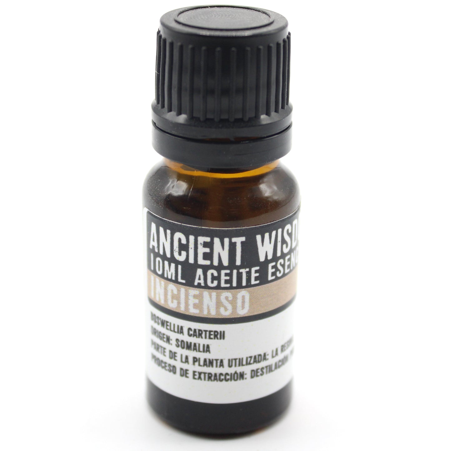 Aceite Esencial de Incienso (10ml): Relajante y regenerador, ideal para meditación y cuidado facial.