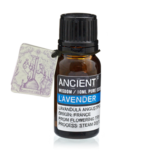 Aceite Esencial de Lavanda (10ml): Serenidad y cuidado natural con aroma floral fresco.