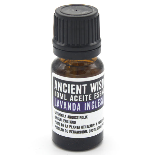 Aceite Esencial de Lavanda Inglesa (10ml): Relajación y cuidado de la piel con aroma floral.