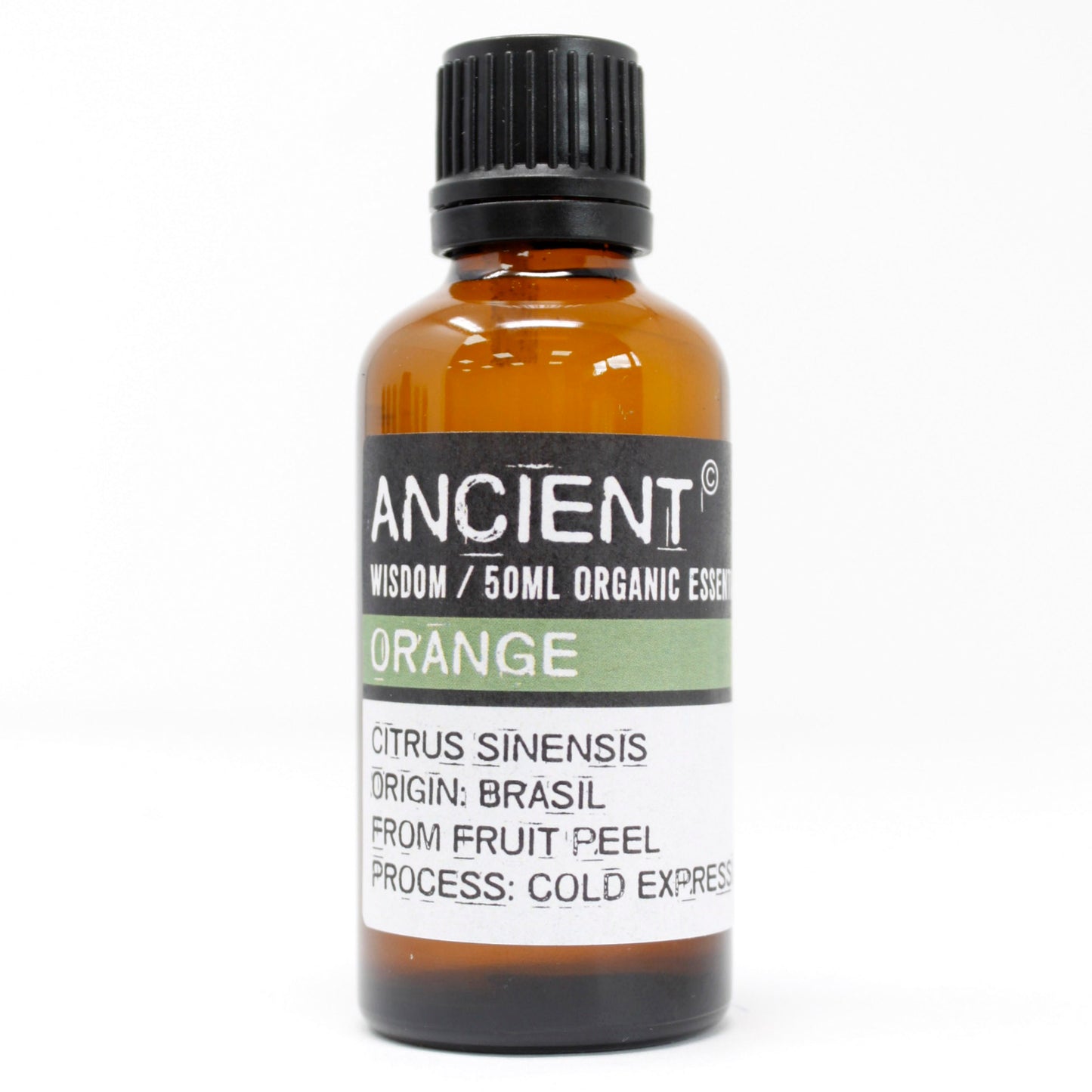 Aceite Esencial Orgánico de Naranja (50ml): Revitaliza el ánimo y favorece la digestión.