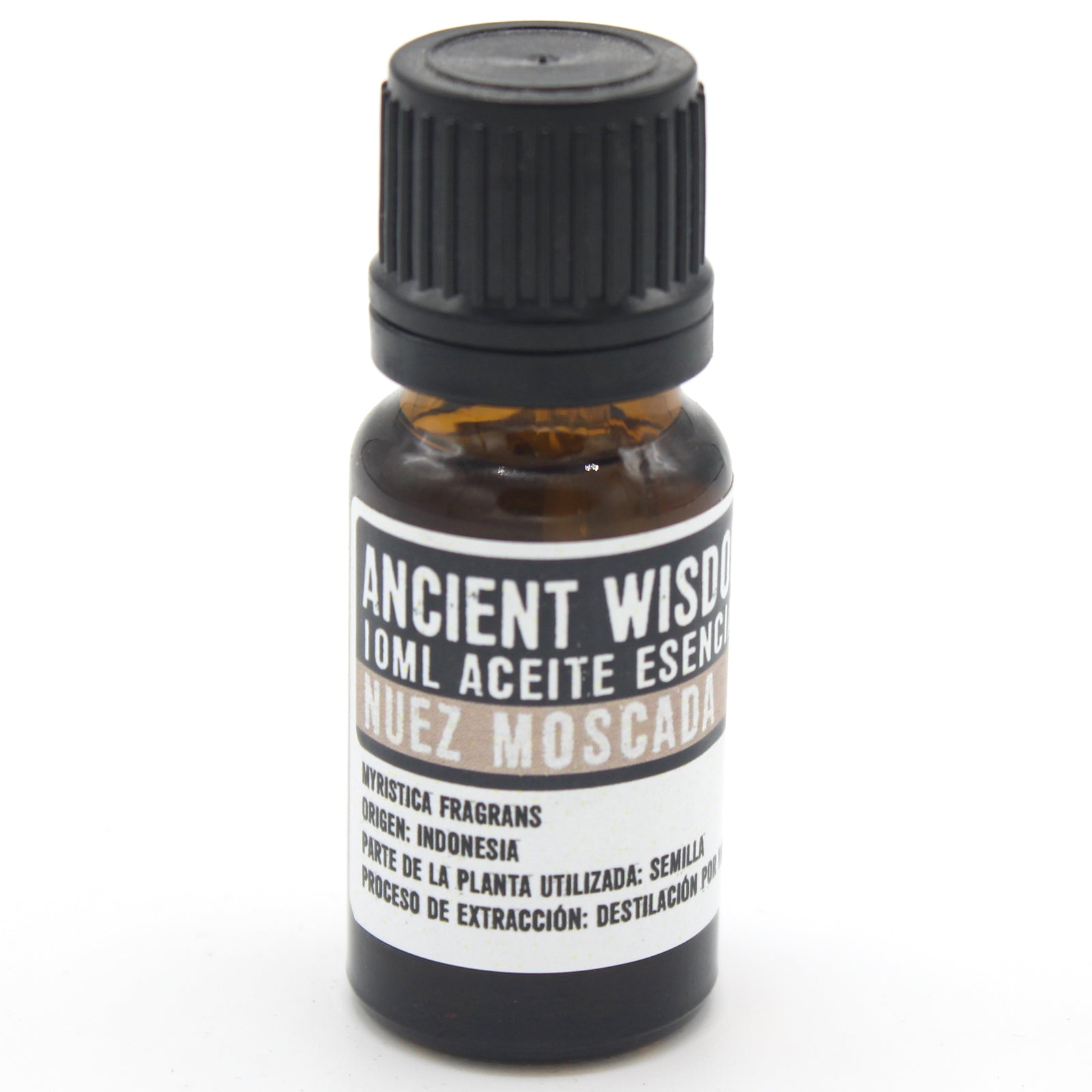 Aceite Esencial de Nuez Moscada (10ml): Alivio natural para la digestión y las tensiones musculares.