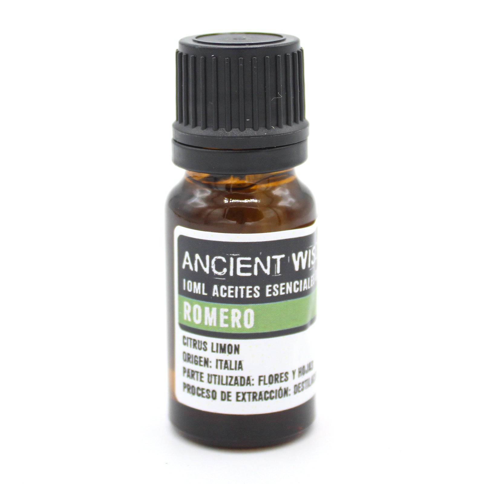 Aceite Esencial Orgánico de Romero (10ml): Revitaliza la mente y alivia dolores musculares.
