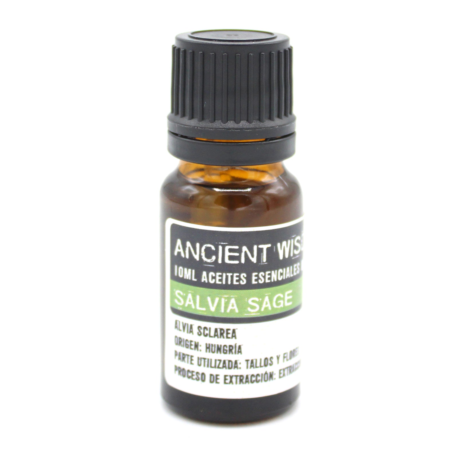 Aceite Esencial Orgánico de Sabio Clary (10ml): Bienestar hormonal y relajación mental.