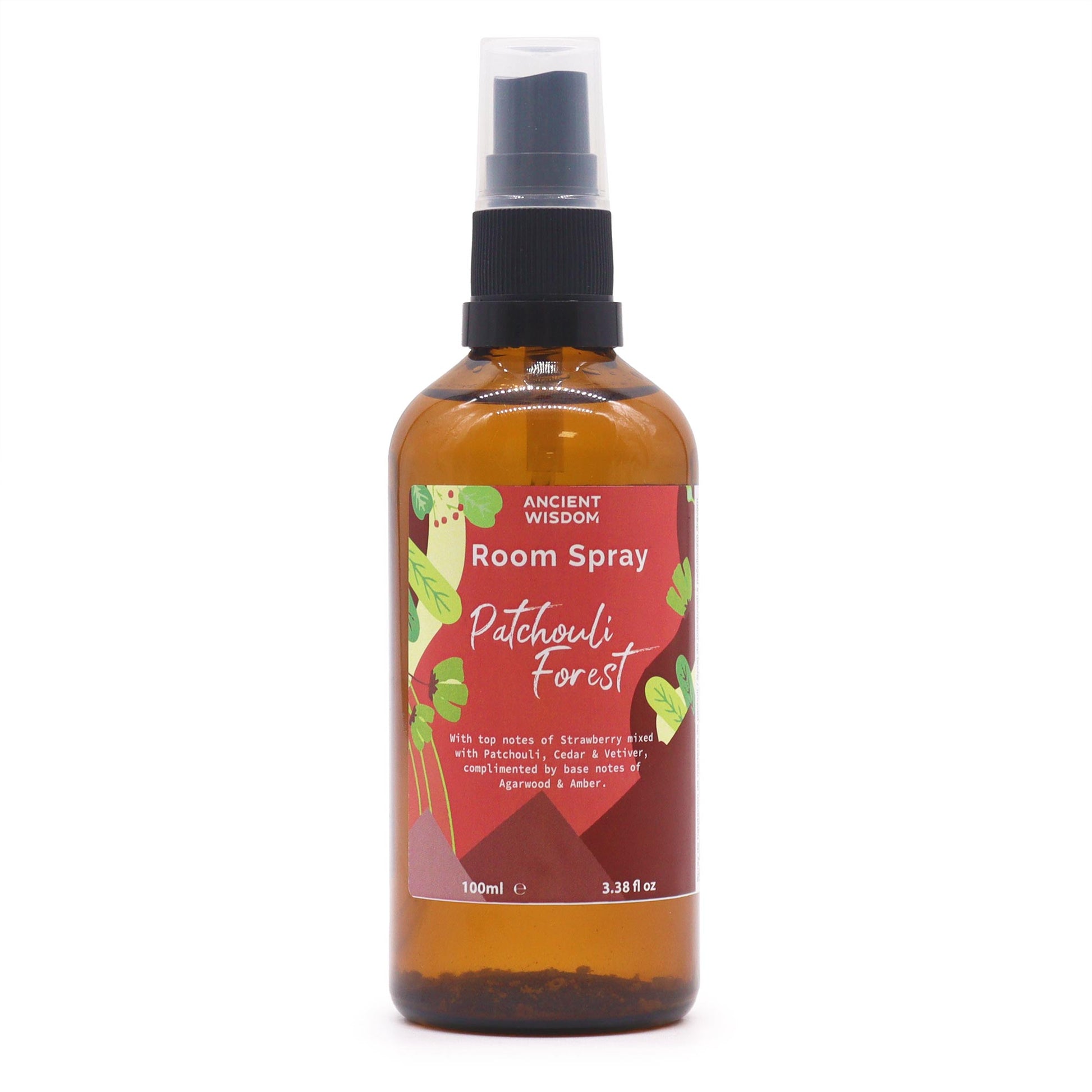 Ambientador de verano Bosque de Pachuli, 100ml, para un ambiente relajante y natural en tu hogar.